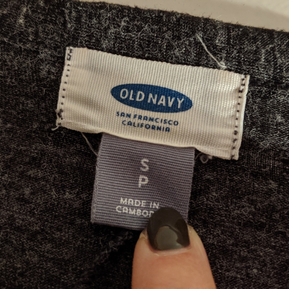 Old Navy Grey Cardigan - Picture 3 of 4